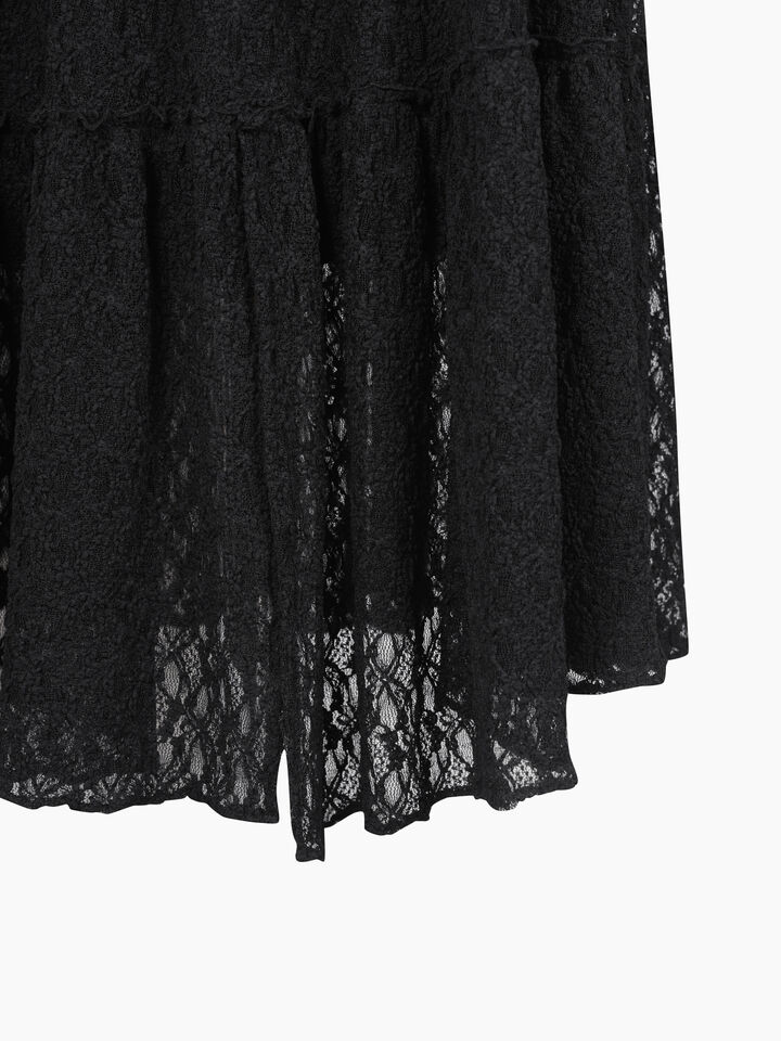 SKIRT - sisley k longuette skirts - Black | Sisley K image number 4